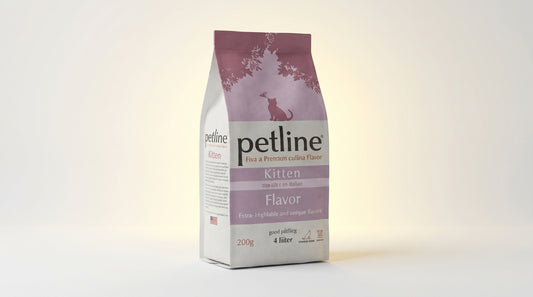 PETLINE Kitten Food 500G/1.5KG/10KG - Premium Dry Kitten Food in Pakistan RizFrazWorld