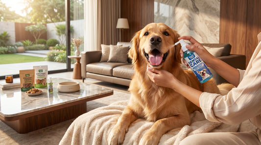 Giggly Tails Dental Spray for Cats & Dogs - Pet Oral Care & Breath Freshener