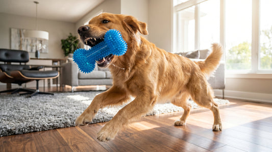 Bone Shape Chewing Bone M/L- Durable Interactive Dog Chew Toy RizFrazWorld