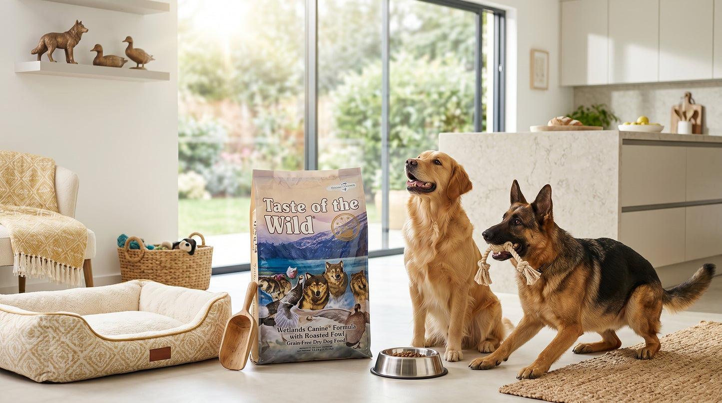 Taste of the Wild Adult Grain Free Dog Food 12.2KG - Premium Dry Dog Food RizFraz World