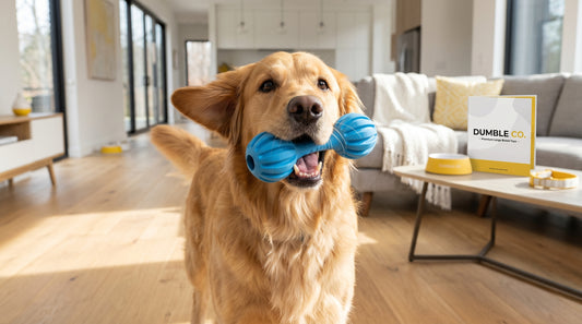 Dumble Toy Teather Large - Interactive Dog Chew Toy RizFraz World