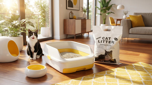 Remu Cat Litter 5KG - Premium Cat Litter for Daily Hygiene RizFraz World