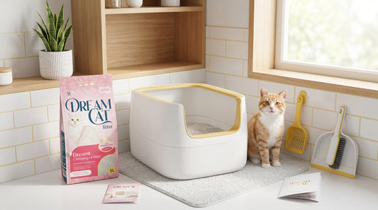 Dream Cat Litter 5L - Premium Cat Litter for Daily Hygiene RizFraz World