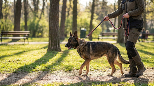 Rope Leash with Choke Collar for Dogs (S, M, L, XL) – Strong Training & Control Leash RizFraz World