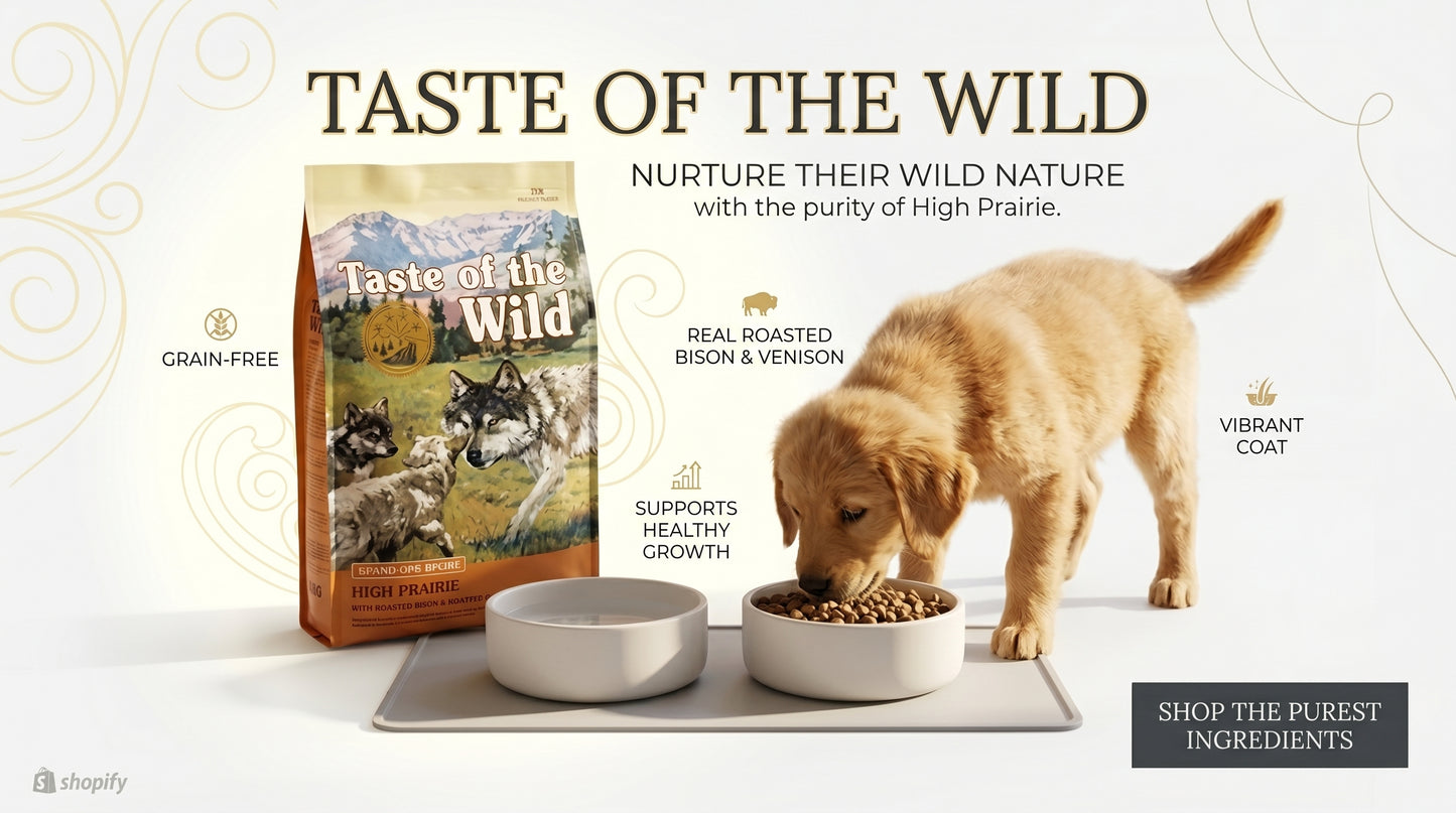 Taste of the Wild Puppy Food 2KG - Premium Dry Puppy Food RizFraz World