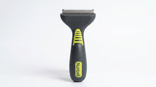 Nunbell Furminator Large for Dogs & Cats – Professional Deshedding Tool for Heavy Shedding Control RizFraz World