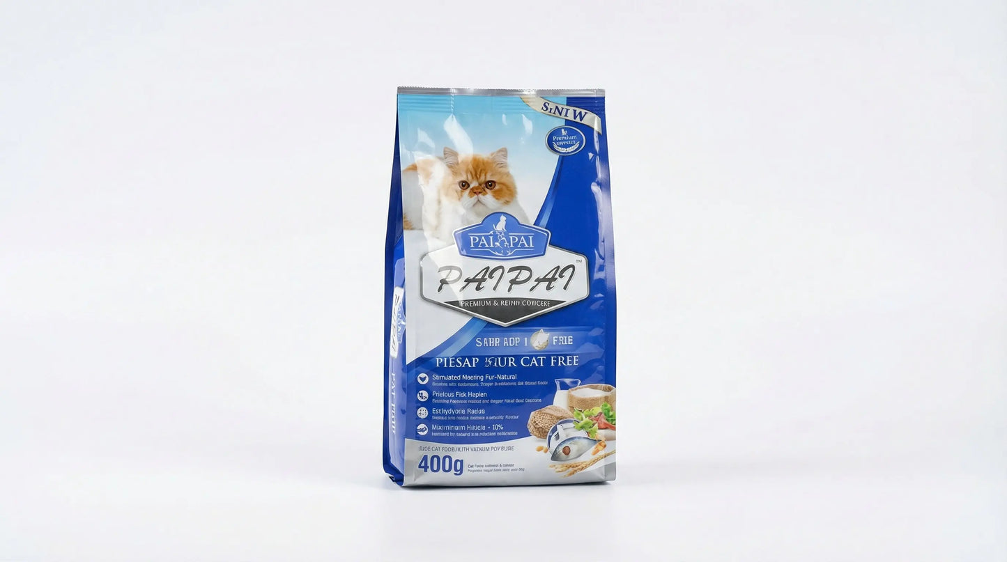 PAI PAI Cat Food – Complete & Balanced Nutrition for Cats (400g / 1.5kg) RizFrazWorld