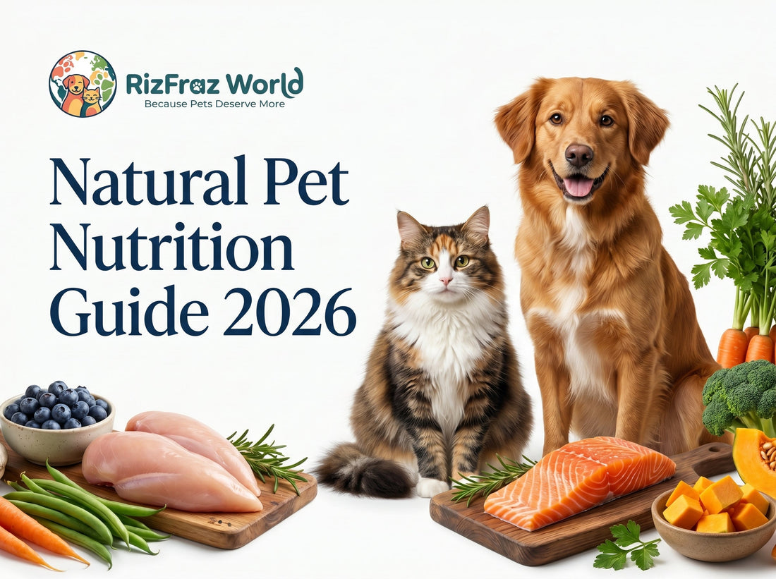 Natural Pet Nutrition Guide 2026: How to Choose the Best Food for Cats and Dogs RizFrazWorld