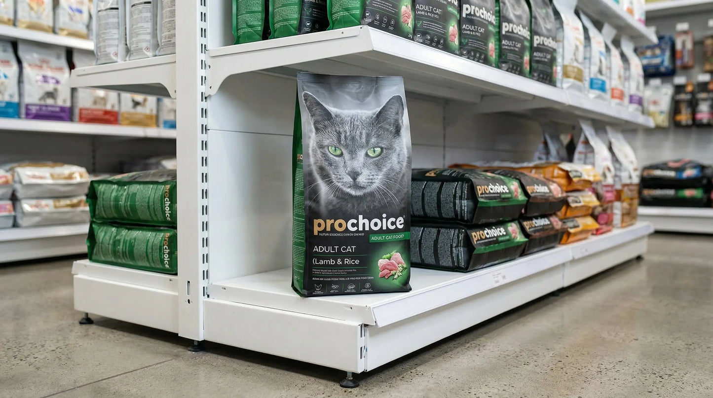 PRO CHOICE Lamb & Rice Adult Cat Food 2KG – Complete & Balanced Nutrition for Adult Cats RizFraz World