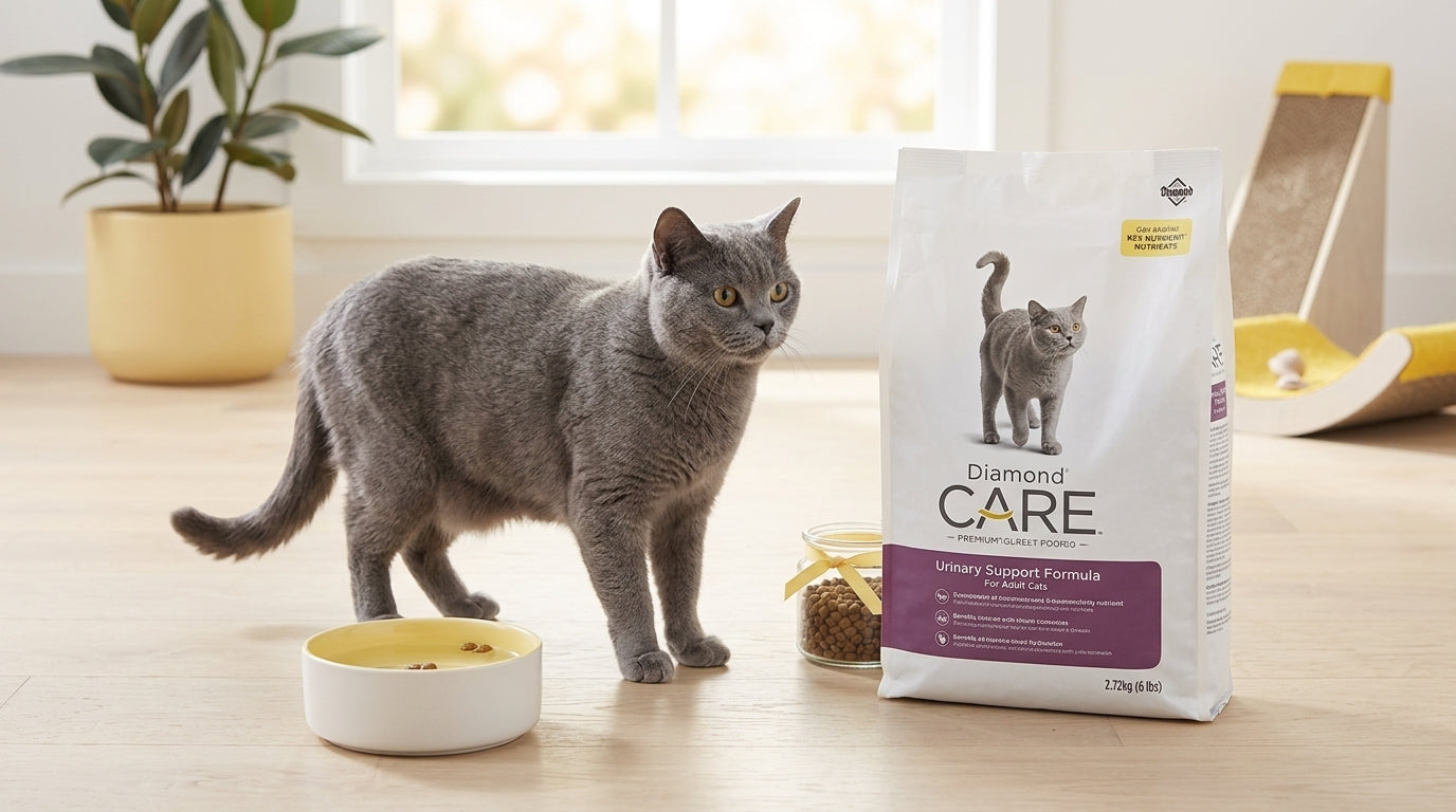 Diamond Care Urinary Cat Food 2.72KG - Premium Dry Cat Food RizFraz World