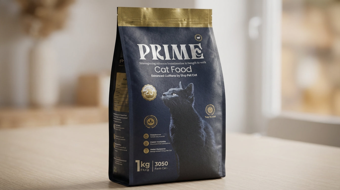 Prime Cat Food 1KG – Complete & Balanced Nutrition for Healthy Cats RizFraz World