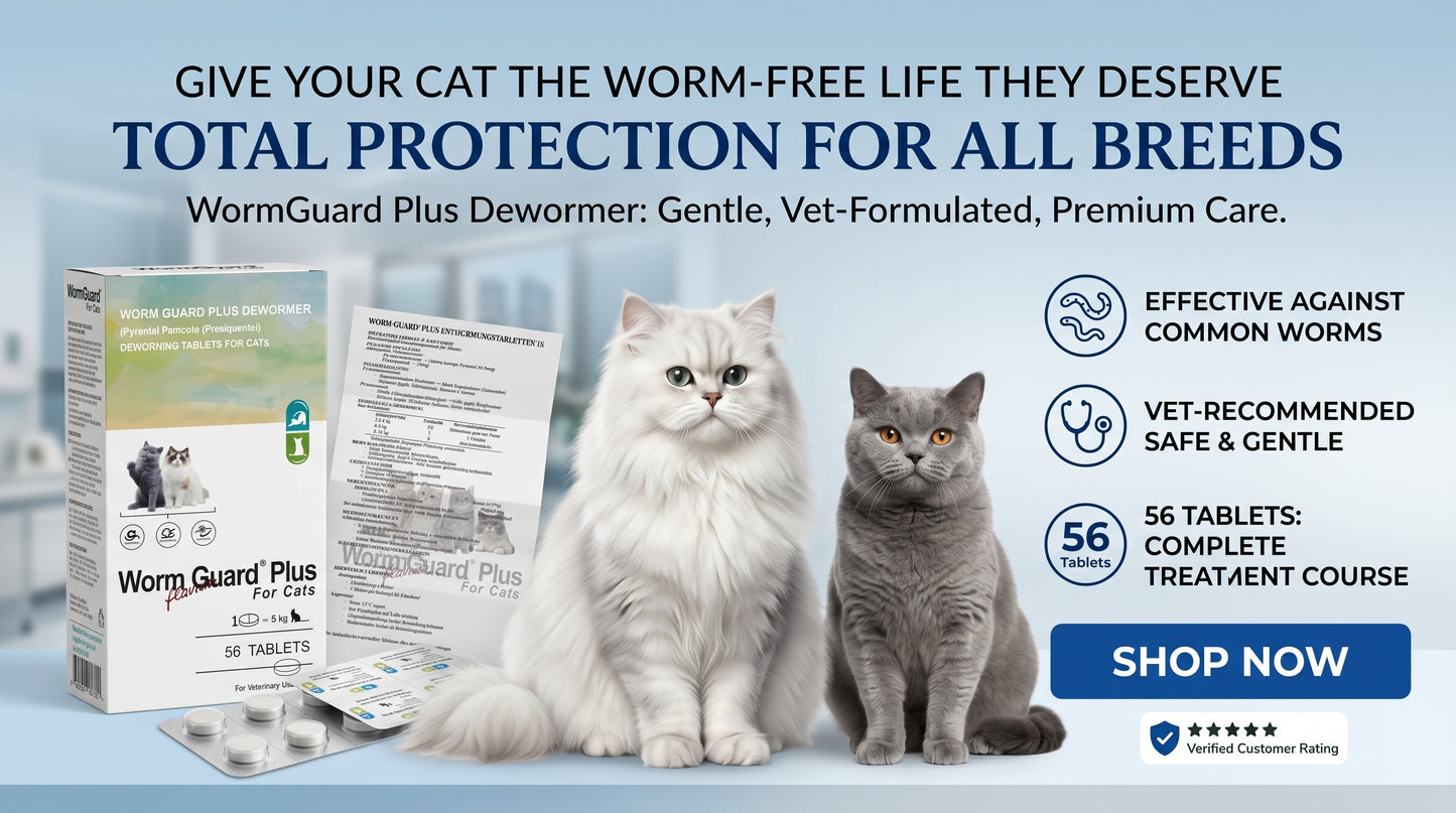 WormGuard Deworming One Tablet  for Cats - Cat Digestive & Hygiene Care