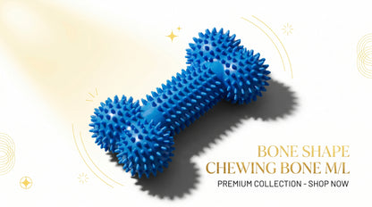 Bone Shape Chewing Bone M/L- Durable Interactive Dog Chew Toy RizFrazWorld