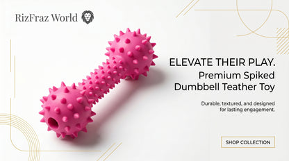 Spike Dumble Teather Toy - Interactive Dog Chew Toy RizFraz World