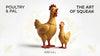 Hen Toy S/L - Interactive Pet Play Toy for Dogs
