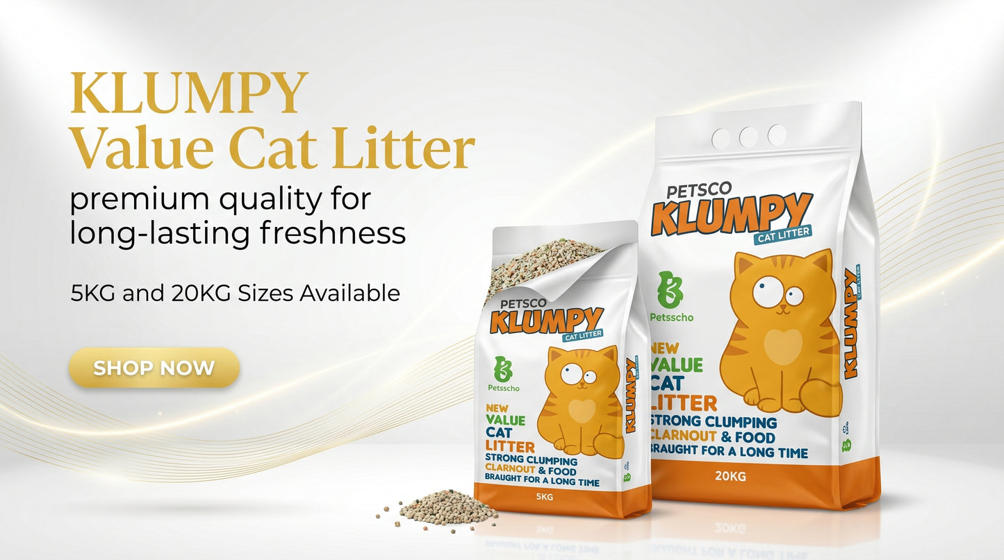 Klumpy Value Cat Litter 5KG & 20KG - Premium Cat Litter for Everyday Use RizFraz World