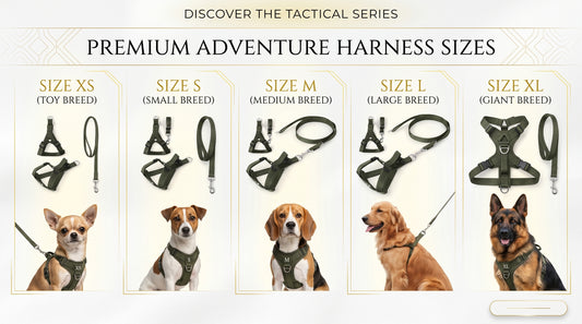 Dog Harness XS, S, M, L & XL - Comfortable Adjustable Pet Harness RizFrazWorld