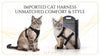 Imported Cat Harness - Comfortable Adjustable Harness for Cats