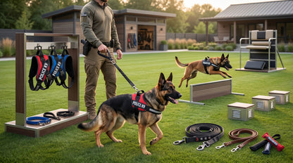 K9 Dog Harness - Heavy Duty Adjustable Harness for Dogs RizFrazWorld