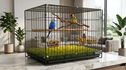 Bird Cage 2x1.5x1.5 - Spacious Pet Bird Cage for Everyday Use RizFraz World