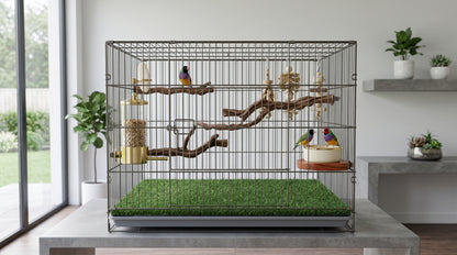 Bird Cage 2.5x1.5x1.5 - Spacious Pet Bird Cage for Comfortable Living RizFraz World