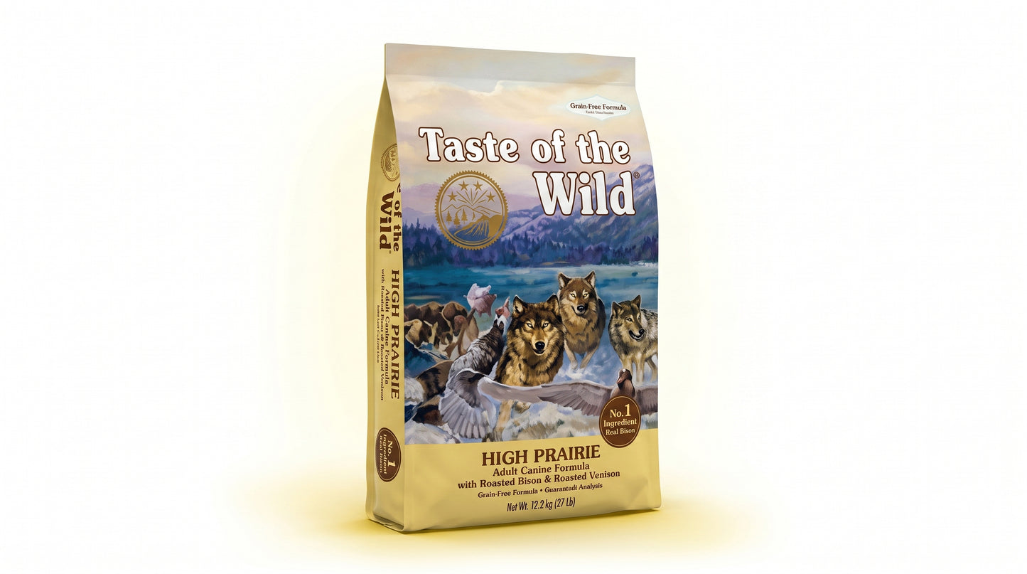 Taste of the Wild Adult Grain Free Dog Food 12.2KG - Premium Dry Dog Food RizFraz World