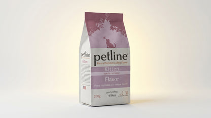 PETLINE Kitten Food 500G/1.5KG/10KG - Premium Dry Kitten Food in Pakistan RizFrazWorld