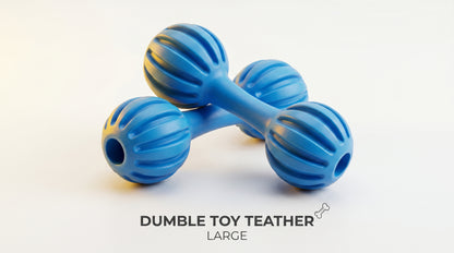 Dumble Toy Teather Large - Interactive Dog Chew Toy RizFraz World