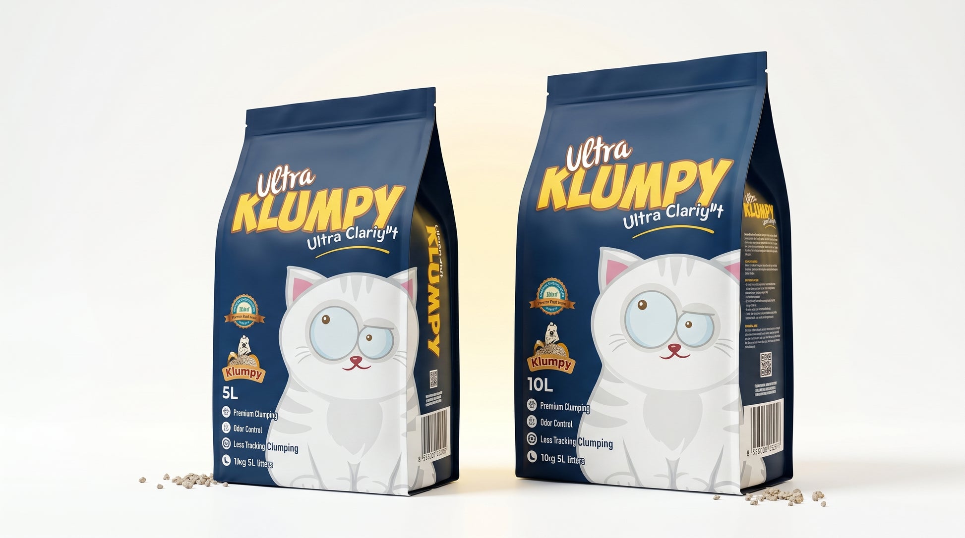 Klumpy Ultra Cat Litter 5L & 10L - Premium Cat Litter for Daily Hygiene RizFraz World