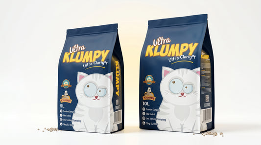 Klumpy Ultra Cat Litter 5L & 10L - Premium Cat Litter for Daily Hygiene RizFraz World