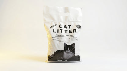 Remu Cat Litter 5KG - Premium Cat Litter for Daily Hygiene RizFraz World