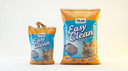 Easy Clean Cat Litter 5KG & 20KG - Premium Cat Litter for Daily Use RizFraz World