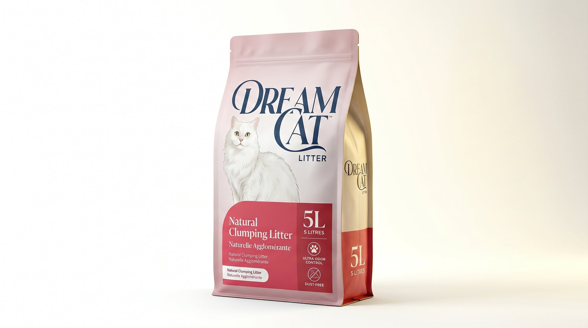 Dream Cat Litter 5L - Premium Cat Litter for Daily Hygiene RizFraz World