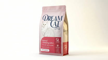 Dream Cat Litter 5L - Premium Cat Litter for Daily Hygiene RizFraz World