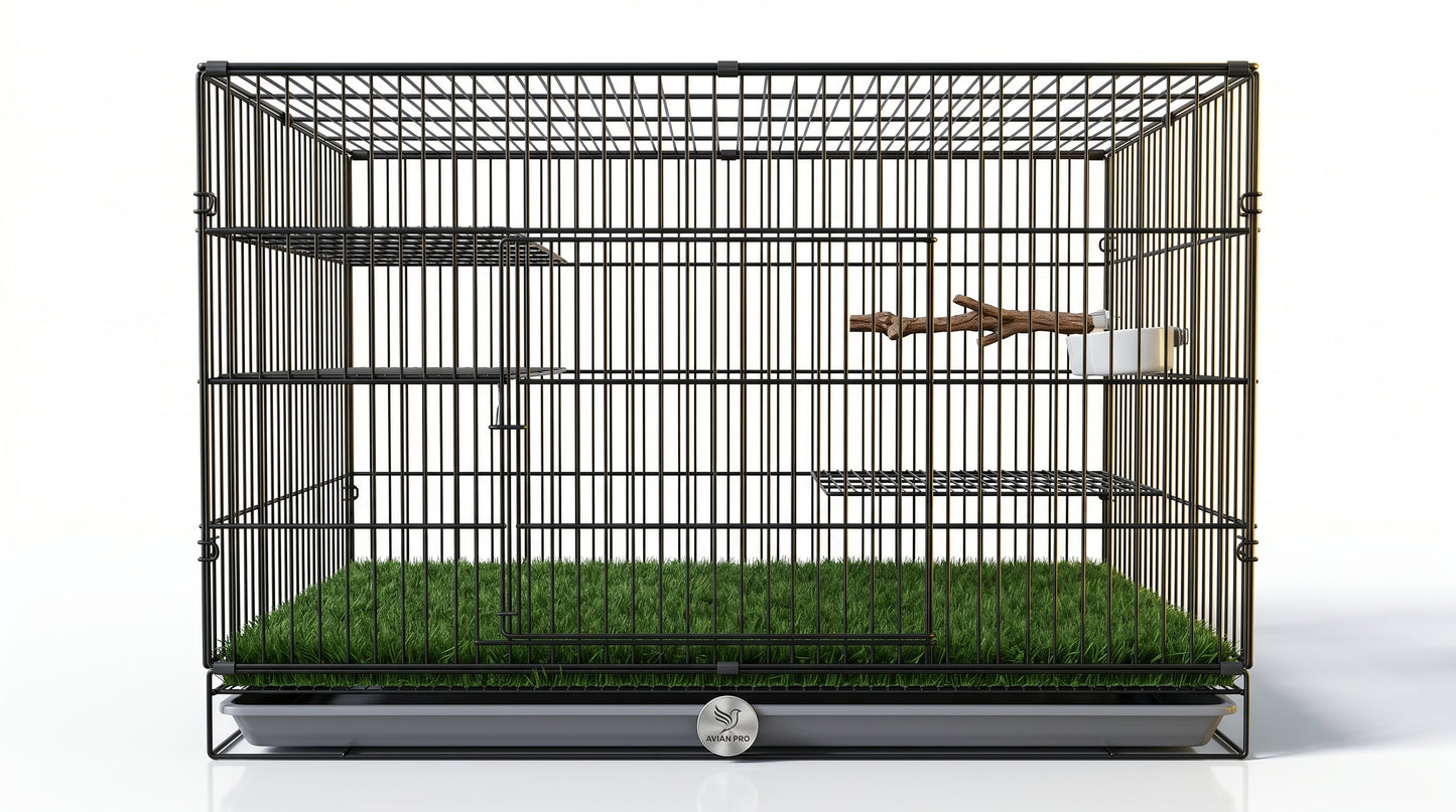 Bird Cage 2.5x1.5x1.5 - Spacious Pet Bird Cage for Comfortable Living RizFraz World