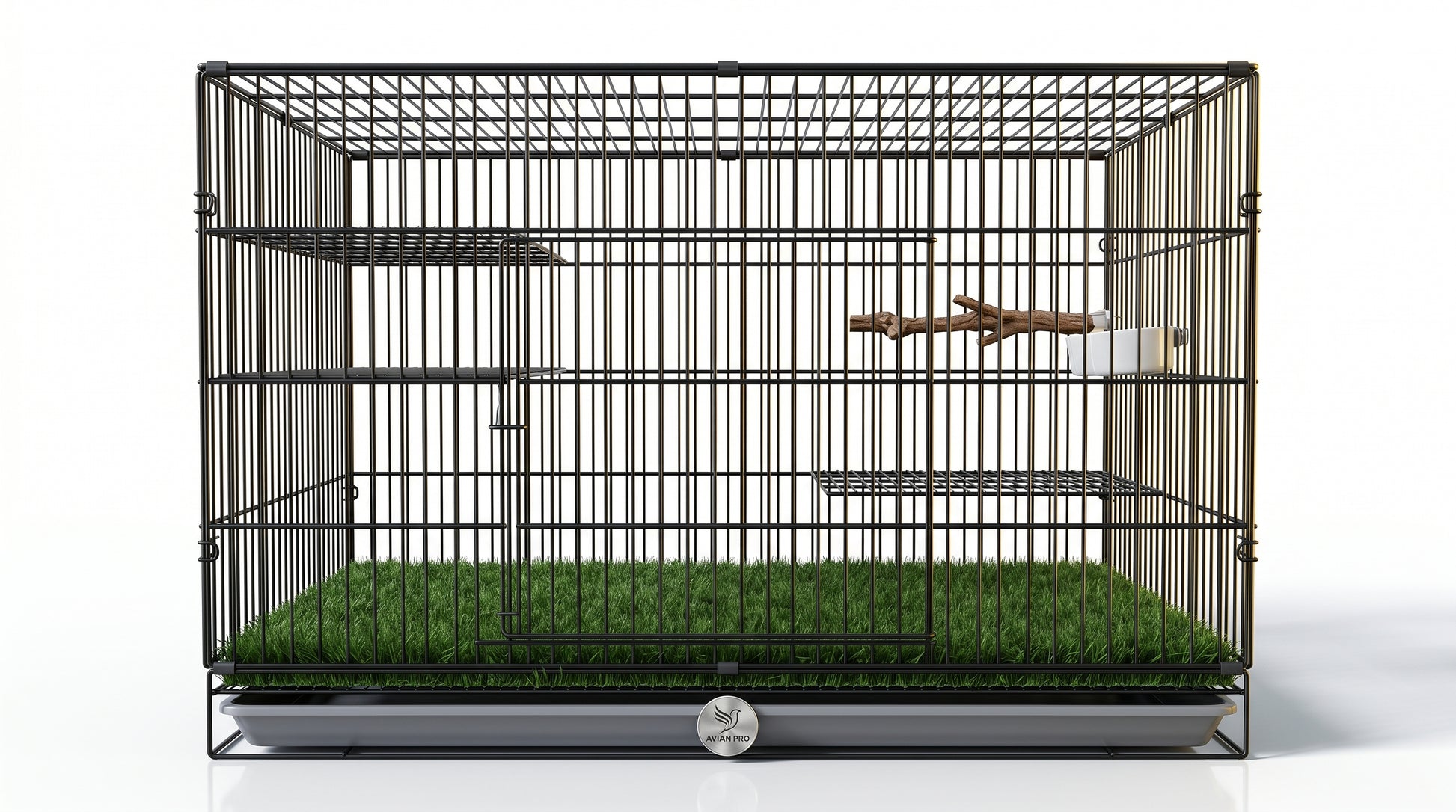 Bird Cage 2.5x1.5x1.5 - Spacious Pet Bird Cage for Comfortable Living RizFraz World