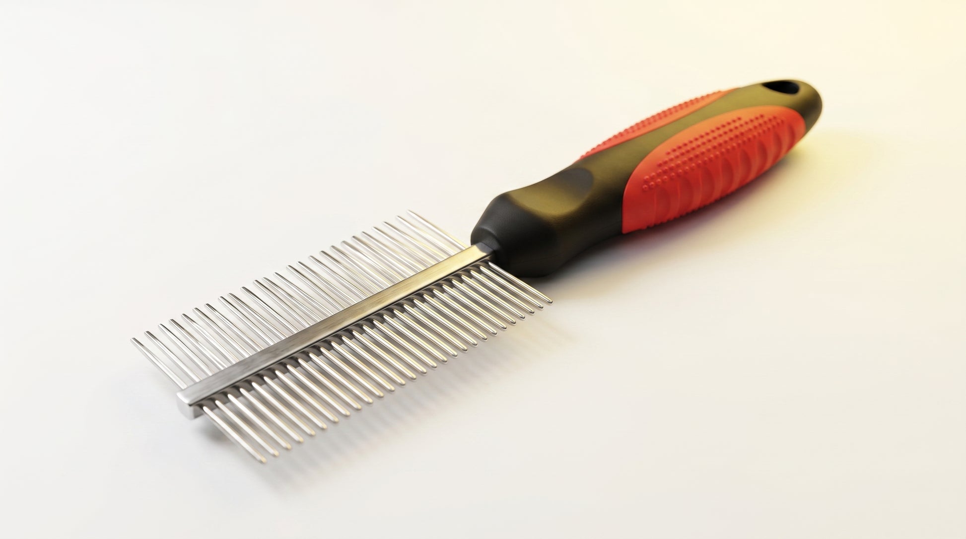 Double Side Steel Pet Comb - Dual-Sided Stainless Steel Grooming Comb RizFraz World