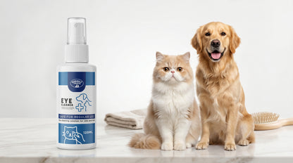 Giggly Tails Eye Cleaner 120ml for Cats & Dogs - Pet Eye Cleaning Solution