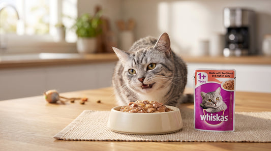 Whiskas Jelly Wet Cat Food - Complete & Balanced Nutrition for Adult Cats RizFrazWorld