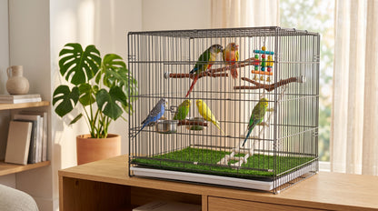 Bird Cage 2x1.5x1.5 - Spacious Pet Bird Cage for Everyday Use RizFraz World