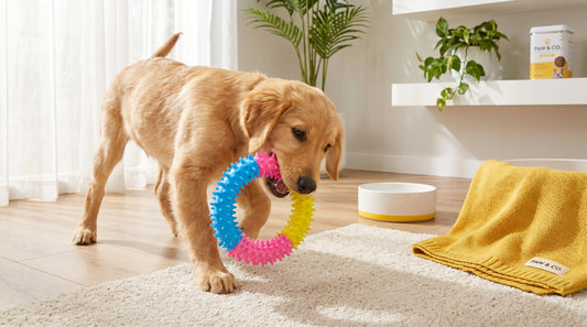 Ring Teather S/M/L - Interactive Chew Toy for Cats & Dogs RizFrazWorld