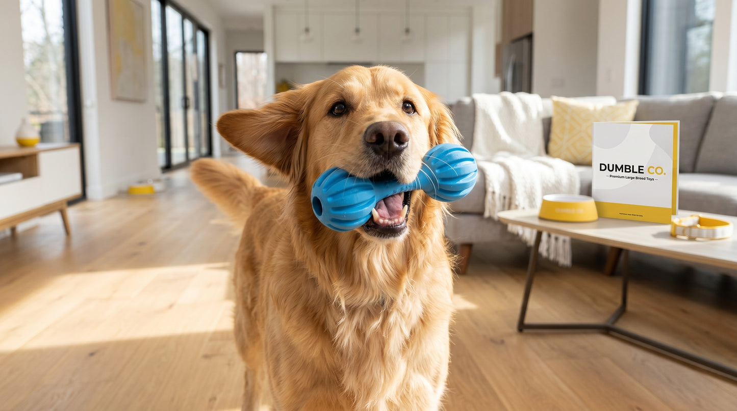 Dumble Toy Teather Large - Interactive Dog Chew Toy RizFraz World