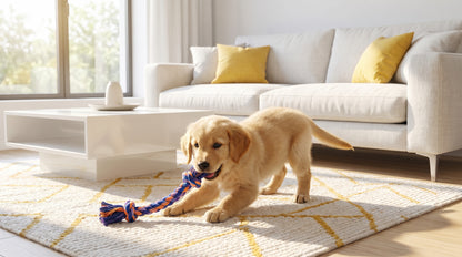 Puppy Rope Toy - Durable Interactive Chew & Tug Toy for Puppies RizFraz World