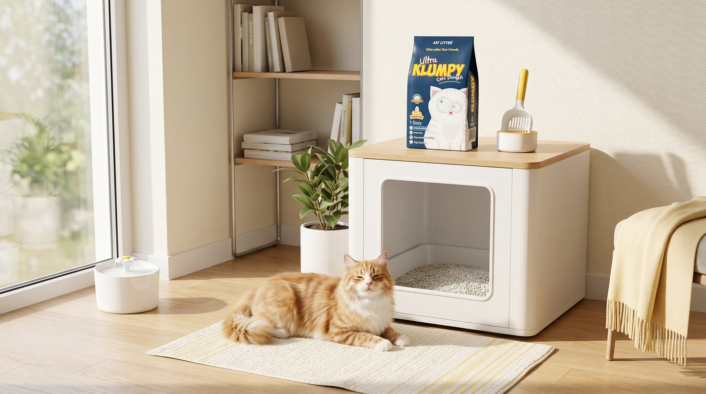 Klumpy Ultra Cat Litter 5L & 10L - Premium Cat Litter for Daily Hygiene RizFraz World