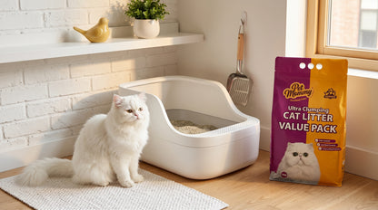 Pet Mommy Cat Litter Value Pack 5KG & 16KG - Premium Cat Litter for Daily Hygiene RizFraz World