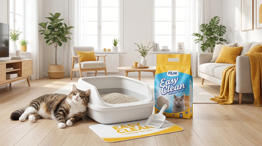 Easy Clean Cat Litter 5KG & 20KG - Premium Cat Litter for Daily Use RizFraz World
