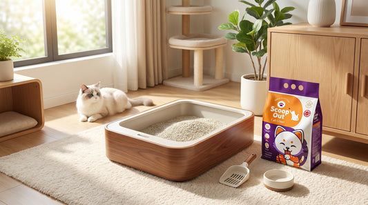 Scoop Out Cat Litter 5KG & 16KG - Premium Cat Litter for Daily Use RizFraz World