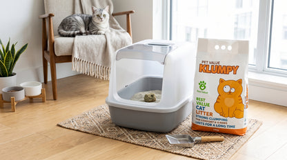 Klumpy Value Cat Litter 5KG & 20KG - Premium Cat Litter for Everyday Use RizFraz World