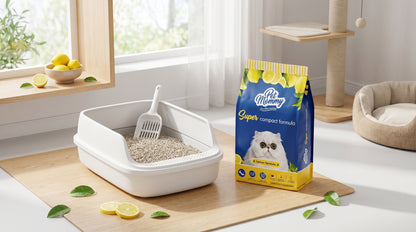 Pet Mommy Lemon Cat Litter 5KG & 16KG - Premium Lemon Fresh Cat Litter RizFraz World