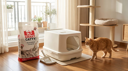 Smart Catty Cat Litter 7.5KG - Premium Cat Litter for Daily Hygiene RizFraz World